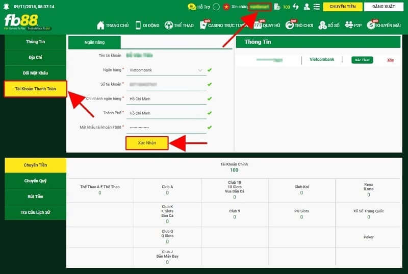 3 Điều cần chú ý khi rút tiền tại nhà cái FB88